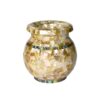 Elegant Golden Marble Pot